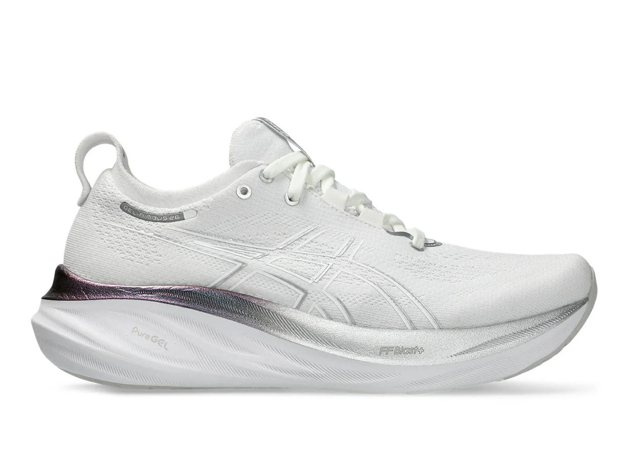 Women's ASICS GEL-Nimbus 26 Platinum - 1012B720.100 – =PR= Run & Walk