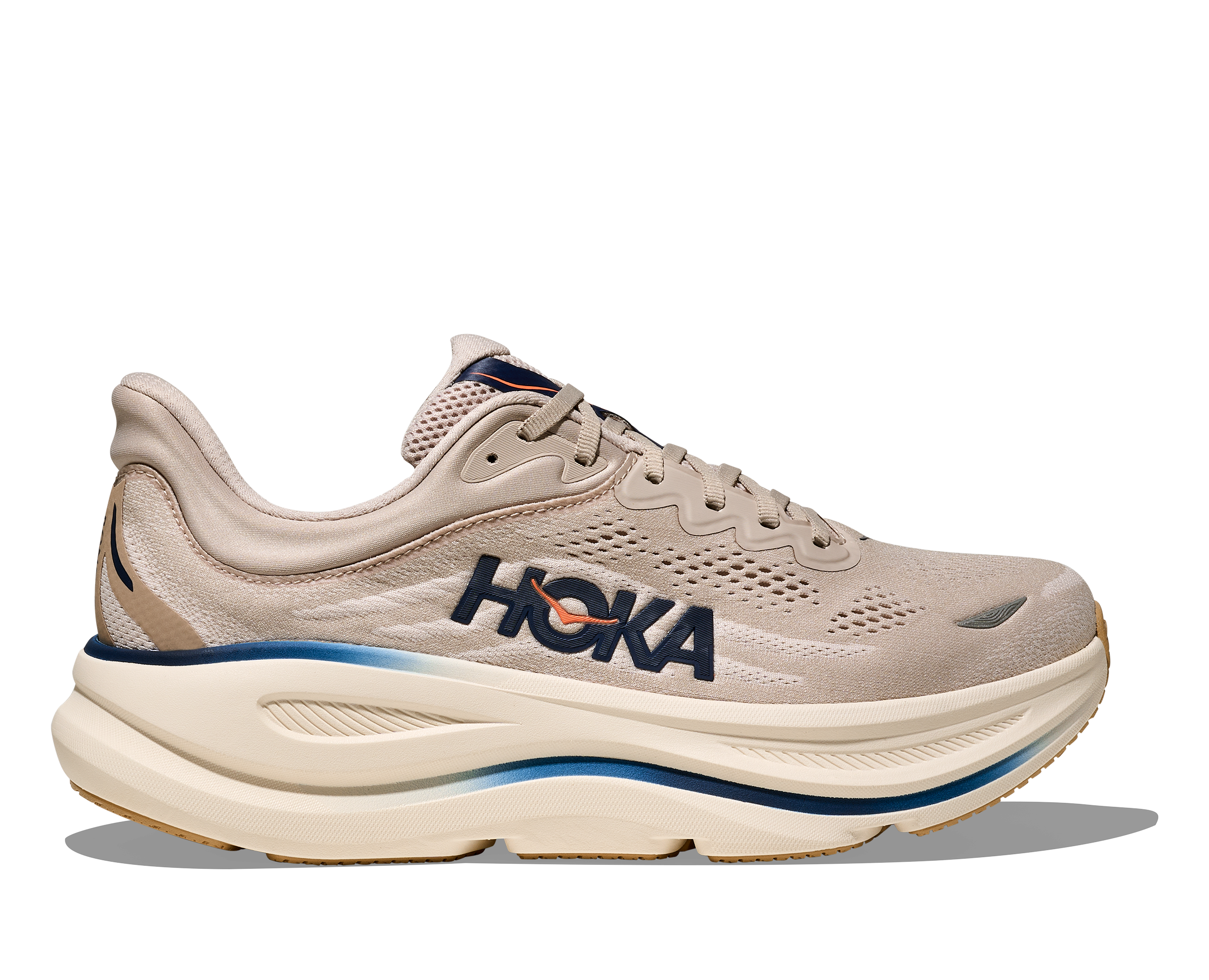 New\'Hoka Men\'s One One BONDI 9 Size 10D 1162011 GCTC Running Shoes Hoka Bondi 9 Mens Running Shoes Black Black 1162011-BBLC  main image 3