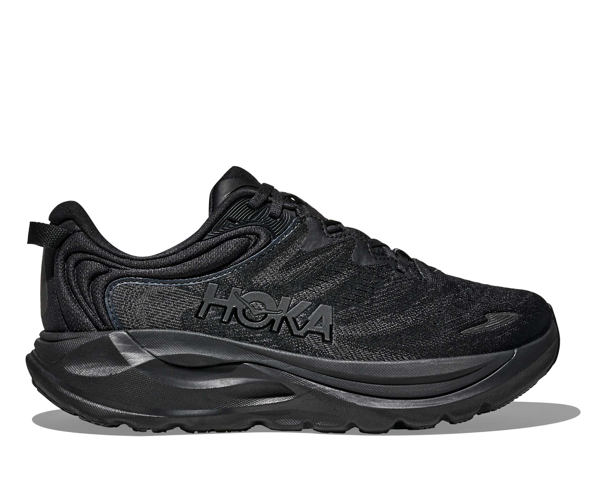 Hoka GAVIOTA 6 Men\'s 10 2E wide shoe Dark Gray and Orange  no insoles S22 HOKA ONE ONE® Gaviota 6 for Men | HOKA ONE ONE® main image 3