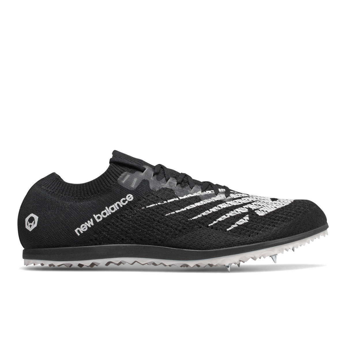 NEW Size 12.5 Mens New Balance Black and White Distance Track Spikes ULD5KBW7 New Balance SD100v2 - MSD100B3 main image 3