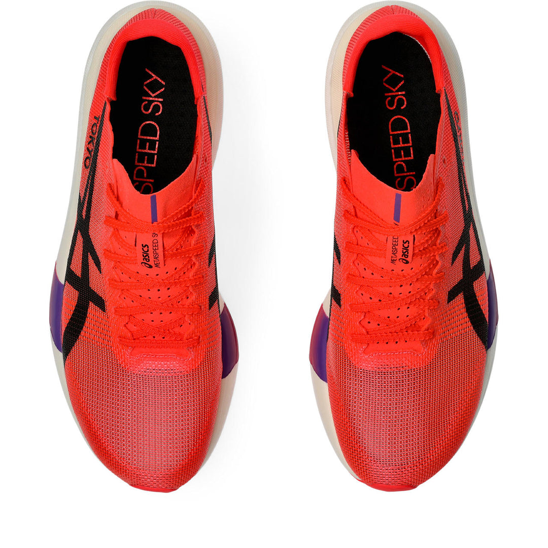 陸上競技用具 ASICS SPEED SKY+ 26.5 METASPEED SKY+ | WHITE/BLACK | メンズ ランニング シューズ