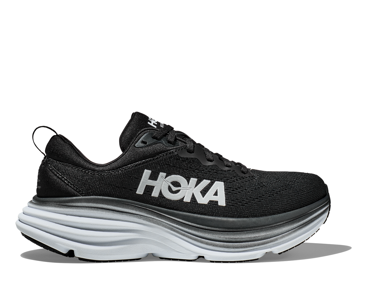 Men's HOKA Bondi 8 - 1123202-BWHT