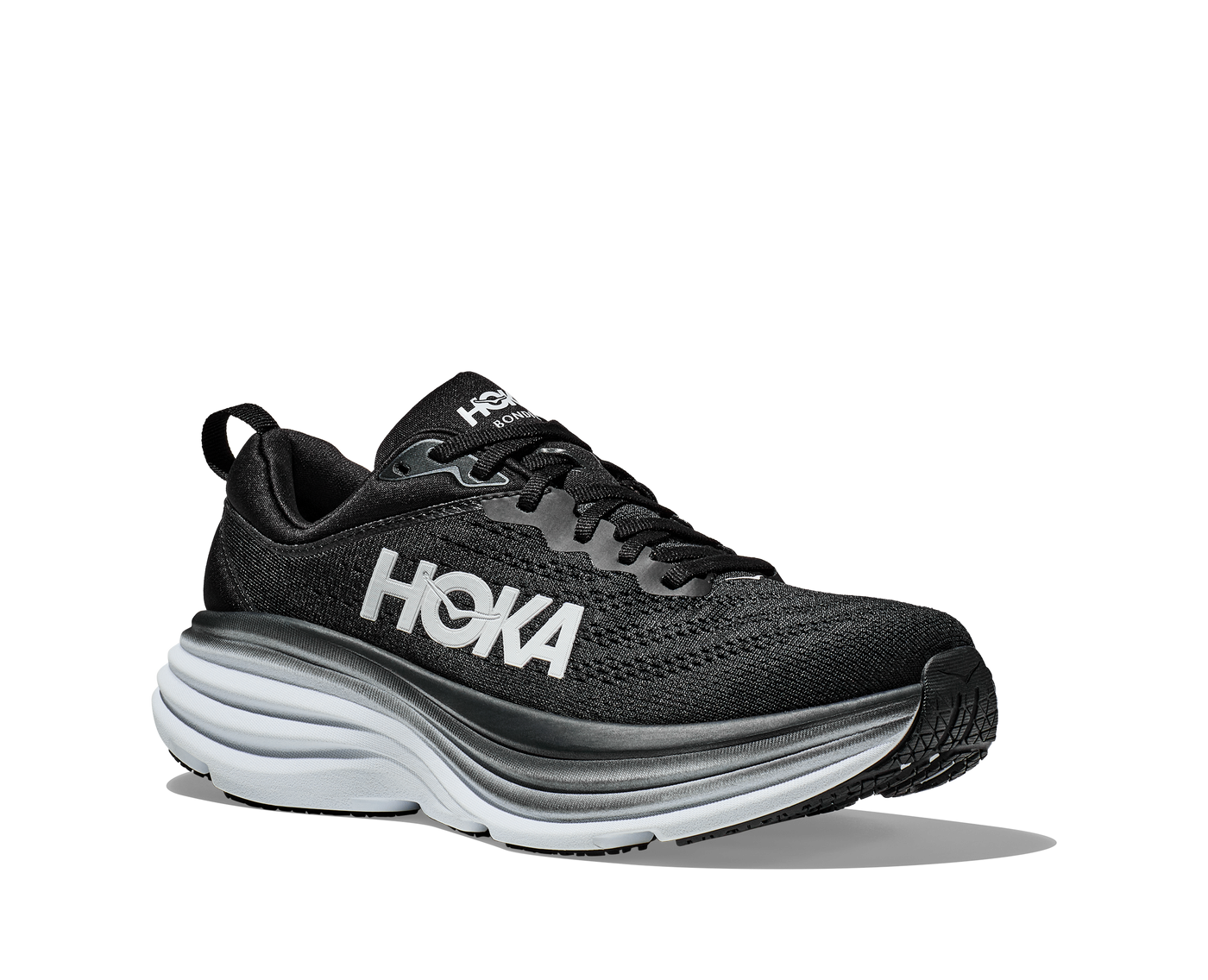 Men's HOKA Bondi 8 - 1123202-BWHT