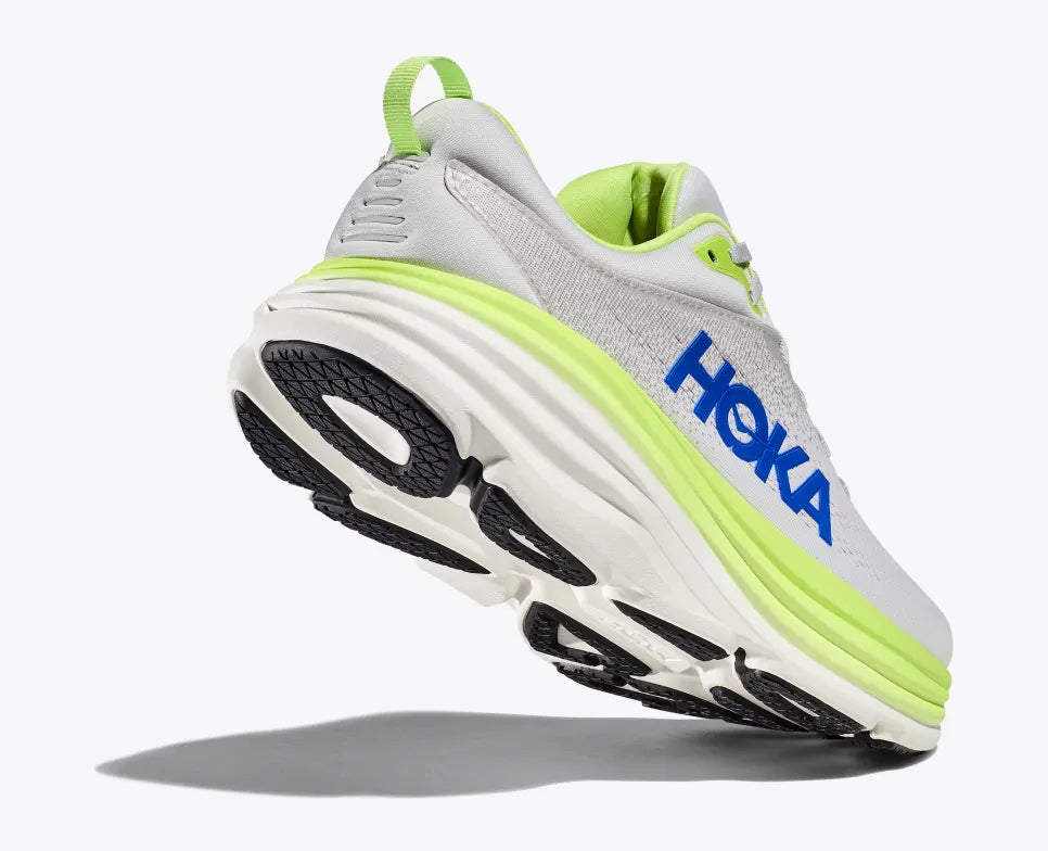 スニーカー HOKA BONDI 8 - Ultra-shortened sports shoe (1123202 WWH) Men's HOKA Bondi 8 - 1123202-STTC – =PR= Run & Walk