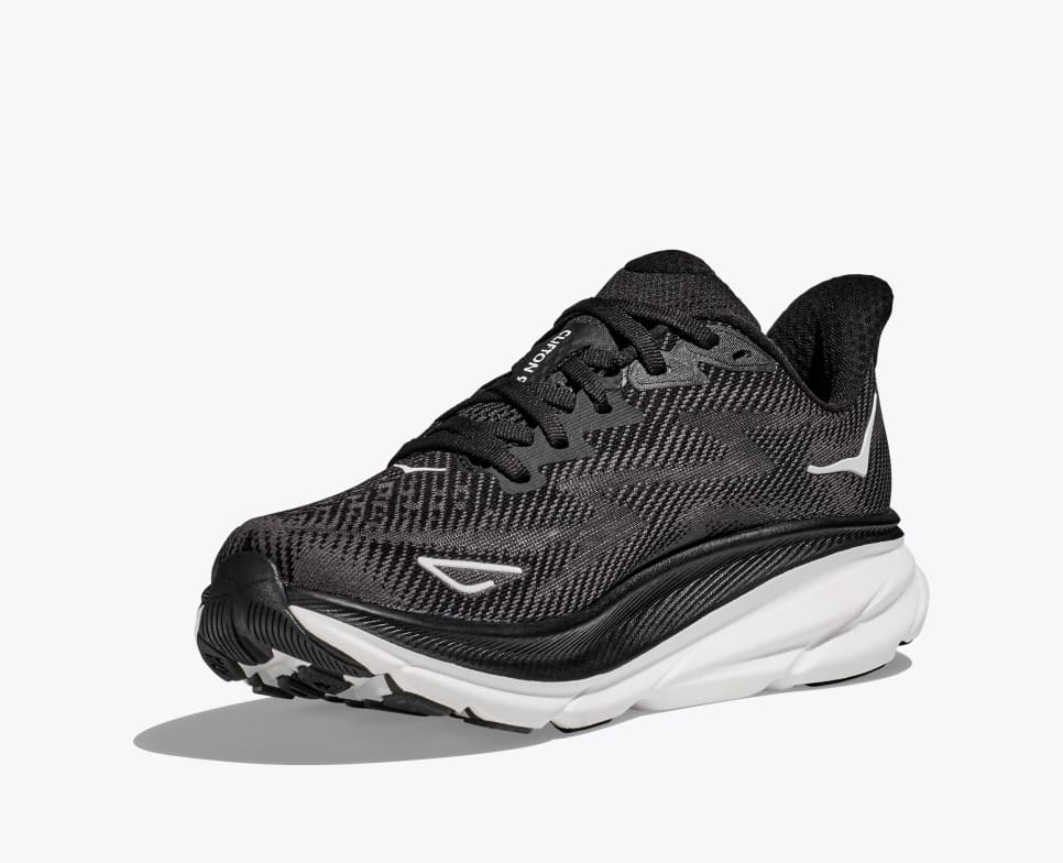 Men's HOKA Clifton 9 (Wide - 2E) - 1132210-BWHT – =PR= Run