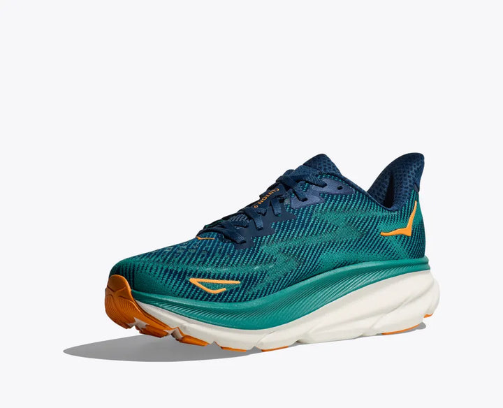 スニーカー HOKA Men Sneakers 1127895 GREEN Men's HOKA Clifton 9 - 1127895-MCN – =PR= Run & Walk