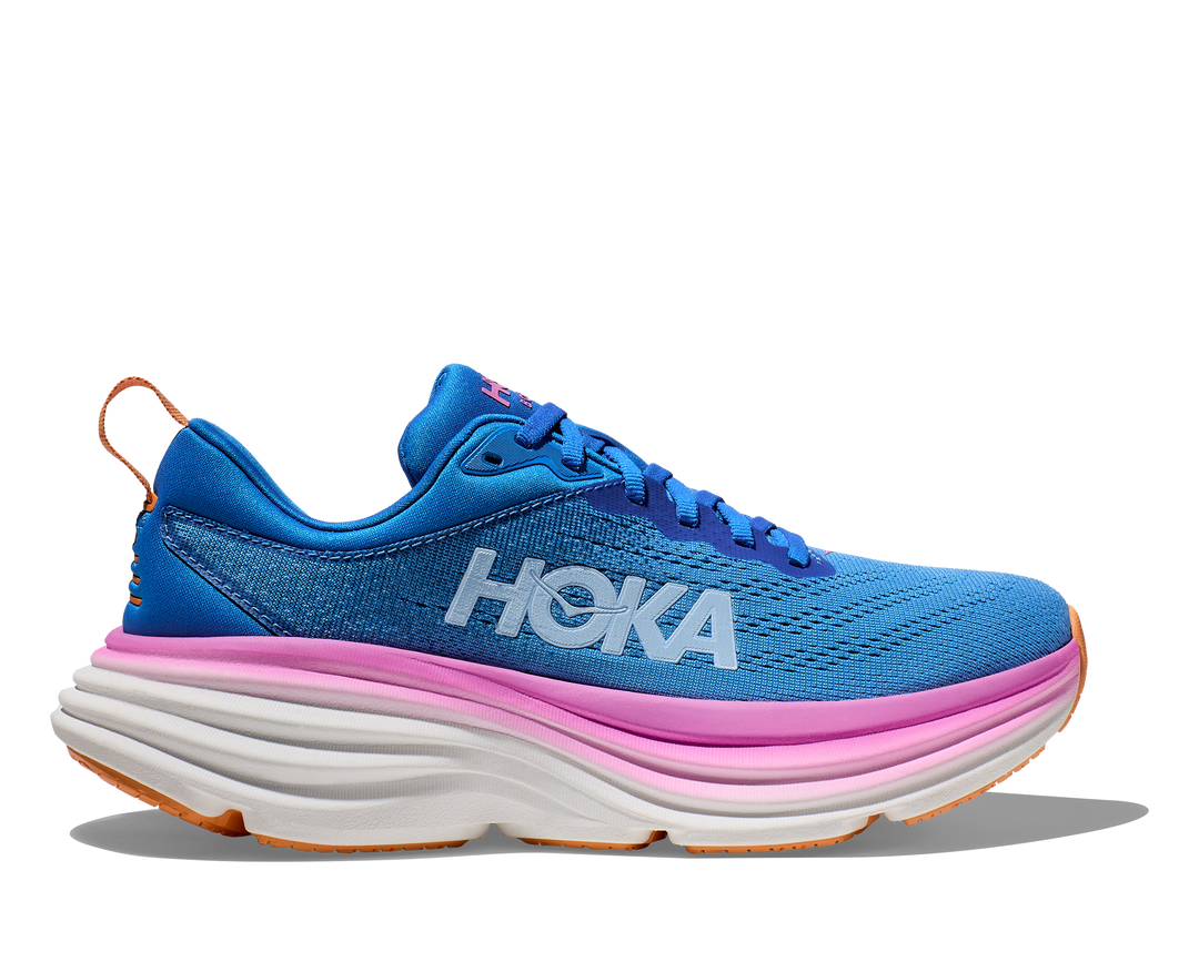 HOKA BONDI 8 size24.5 Women's HOKA Bondi 8 (Wide - D) - 1127954-CSAA – =PR= Run & Walk