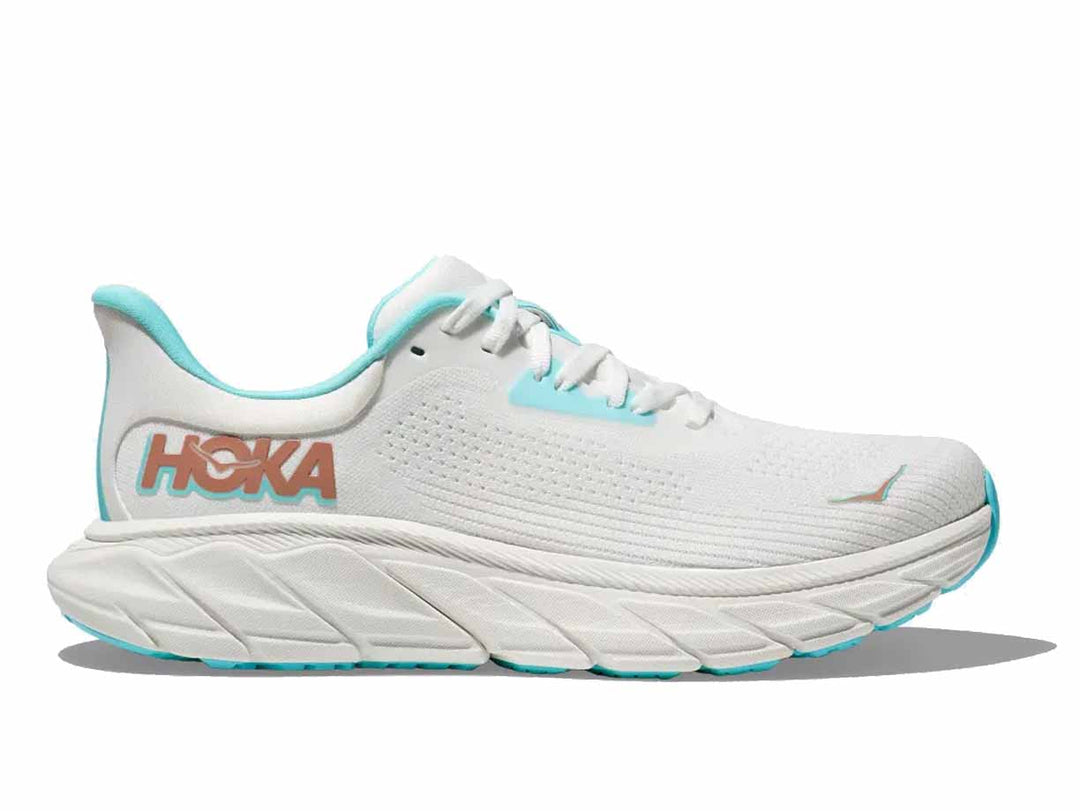 Airi Hoka Women's Arahi 8 Running Shoes Alabaster/ Lingonberry at