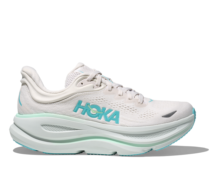 HOKA BONDI 9 ホワイト 25CM レディース Womens HOKA Bondi 9 Running Shoe - White / White | Journeys
