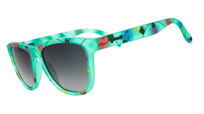 goodr OG Running Sunglasses - High-Voltage Holiday Cheer