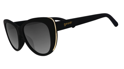 goodr Glam G Running Sunglasses - Its Noir Darling