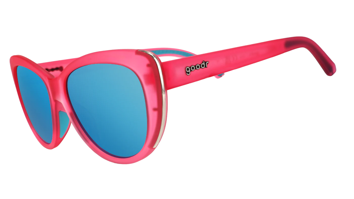 goodr Glam G Running Sunglasses - Flamingo Couture