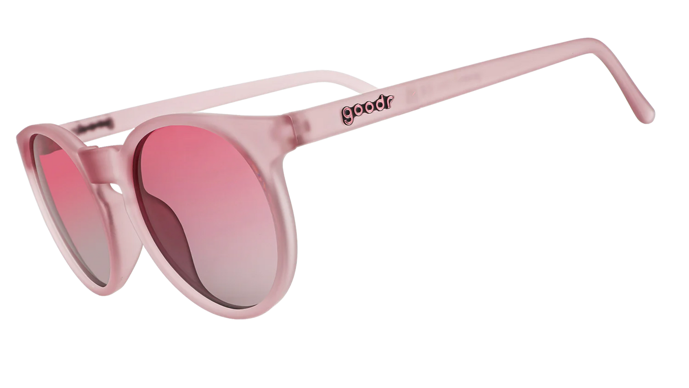 goodr CircleG Running Sunglasses - Mauve Mood Board