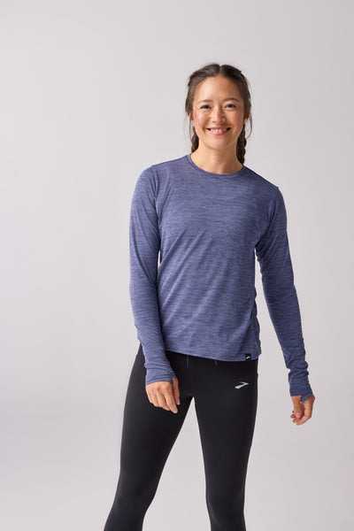 Women's Brooks Luxe Long Sleeve - 221683-476