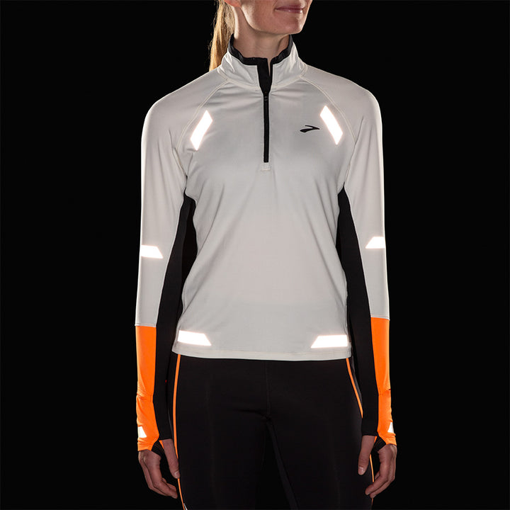 Women's Brooks Run Visible Half Zip 2.0 - 221686-167 – =PR= Run & Walk