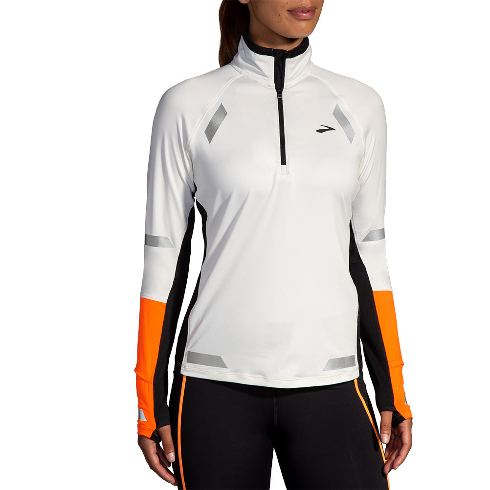 Women's Brooks Run Visible Half Zip 2.0 - 221686-167 – =PR= Run & Walk