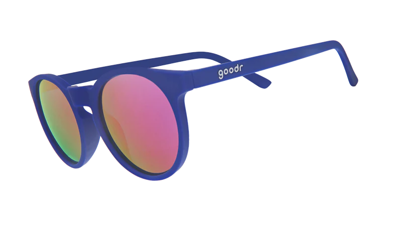 Goodr Running Sunglasses - Blueberries, Muffin Enhancers