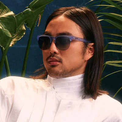 goodr Avant G Running Sunglasses - Dueling Pool Parties