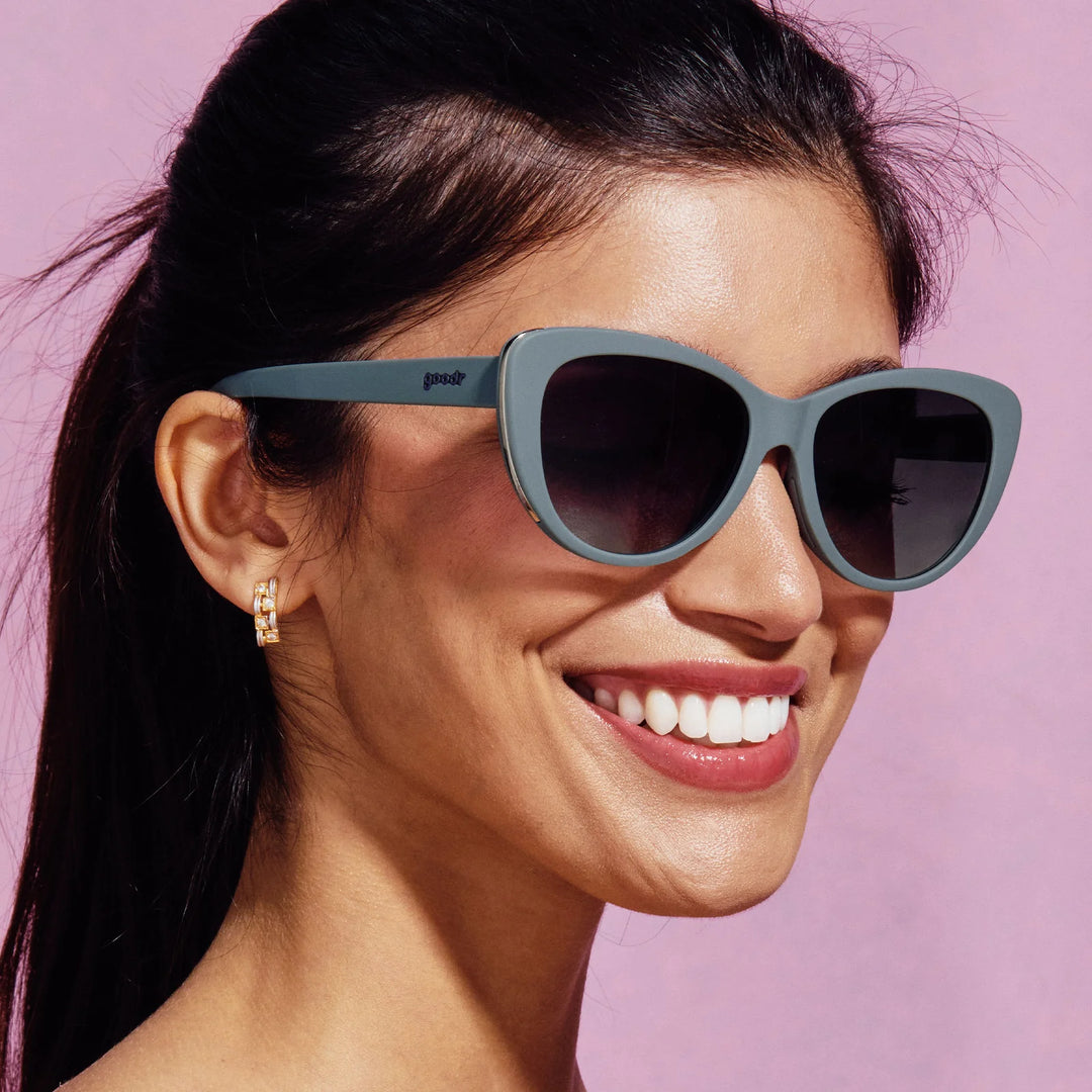 goodr GlamG Running Sunglasses - Not Gray Diet Black – =PR= Run & Walk