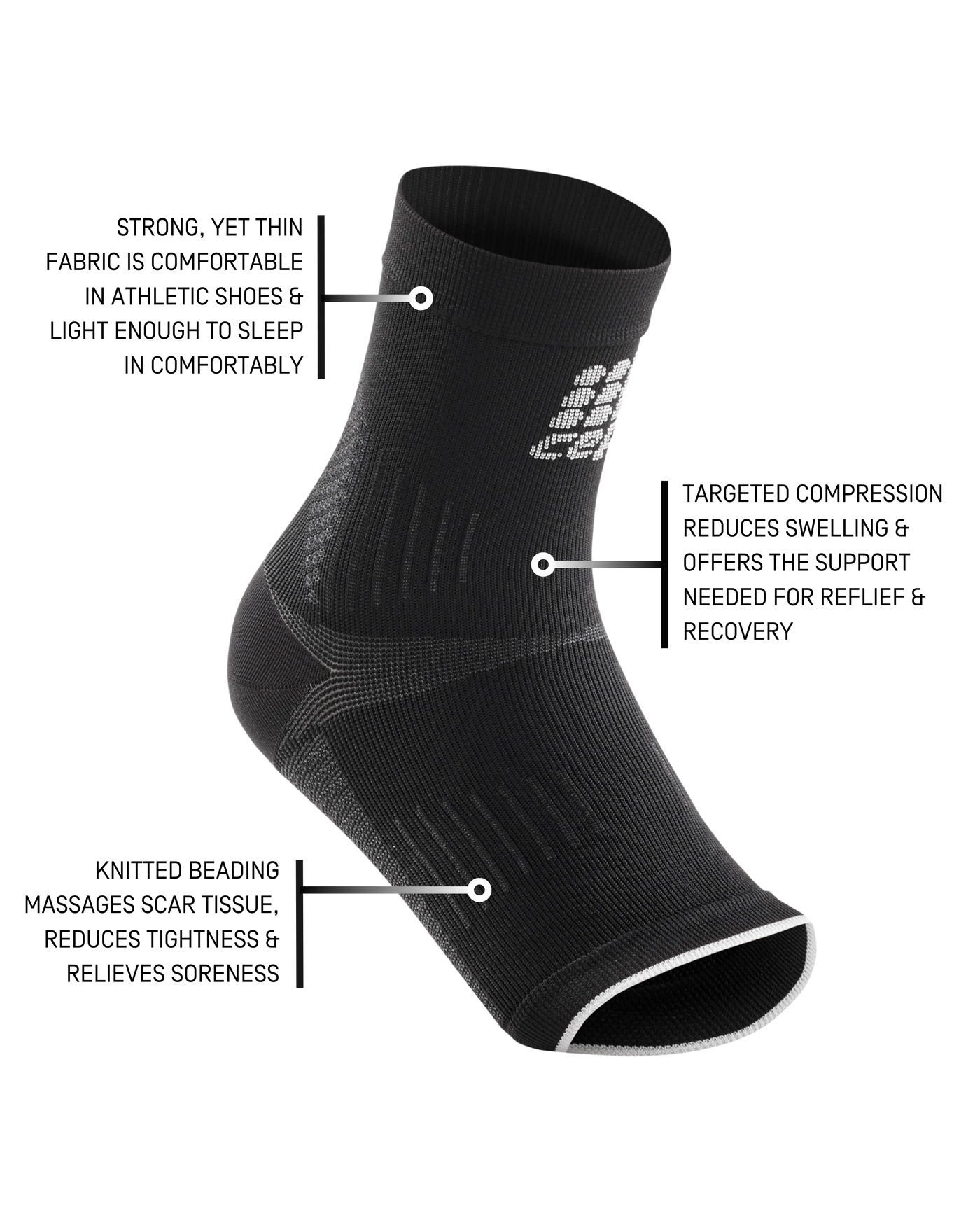 CEP Compression Plantar Fasciitis Sleeve Single - WO1DV3