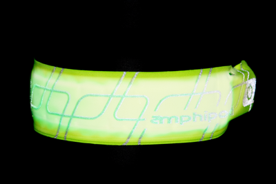 Amphipod Full-Viz™ Flashing Reflective Slap Band - Yellow - 4910-11C-U