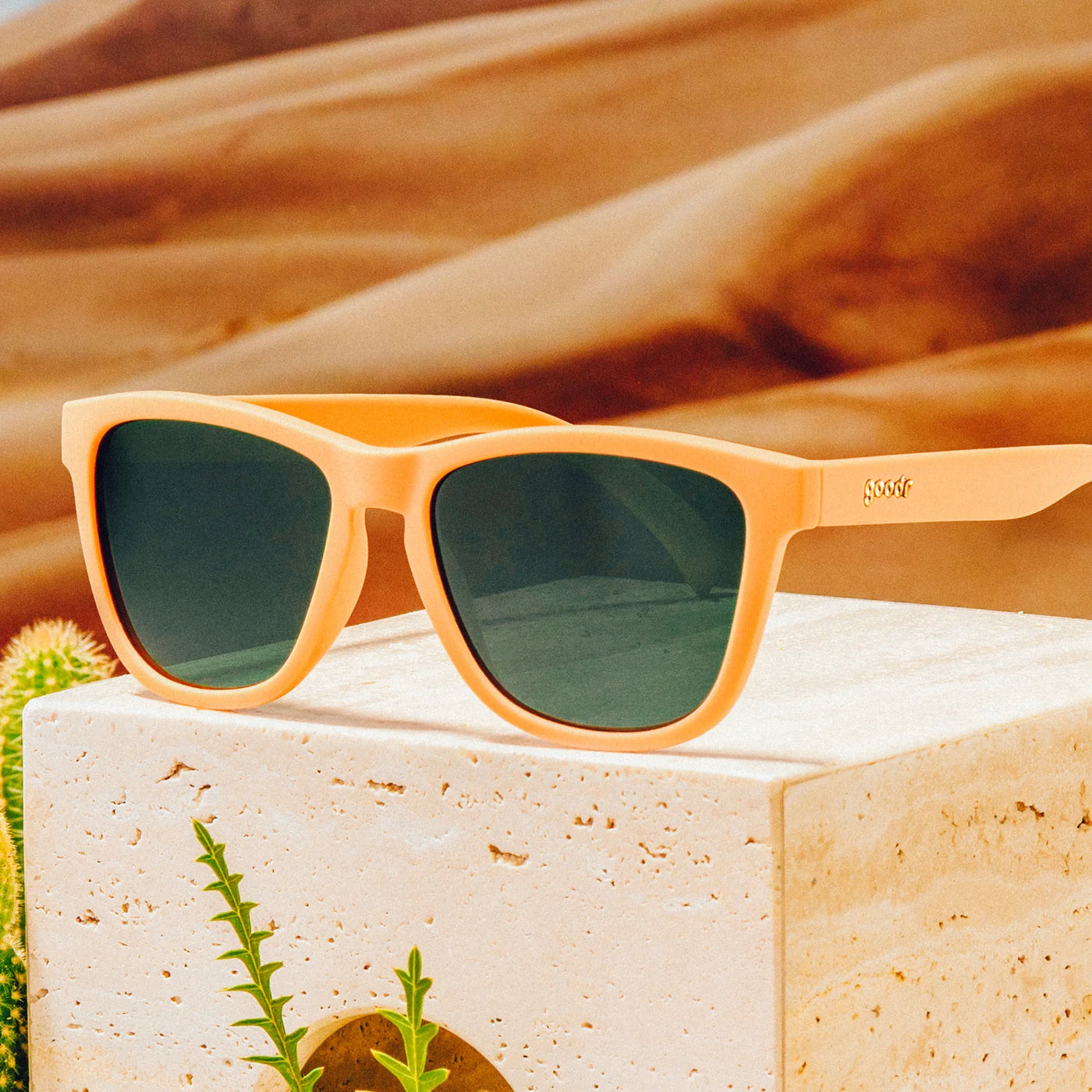 goodr OG Running Sunglasses - Chocolatiers Caramel Hot Tub