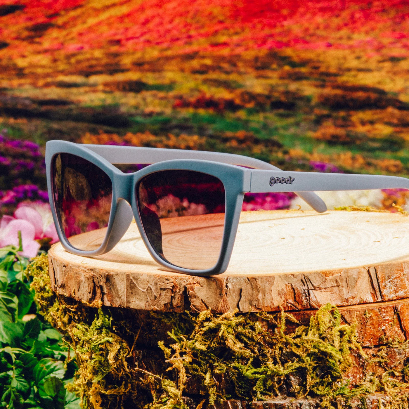 goodr PopG Running Sunglasses - Overdressed for Every Occassion