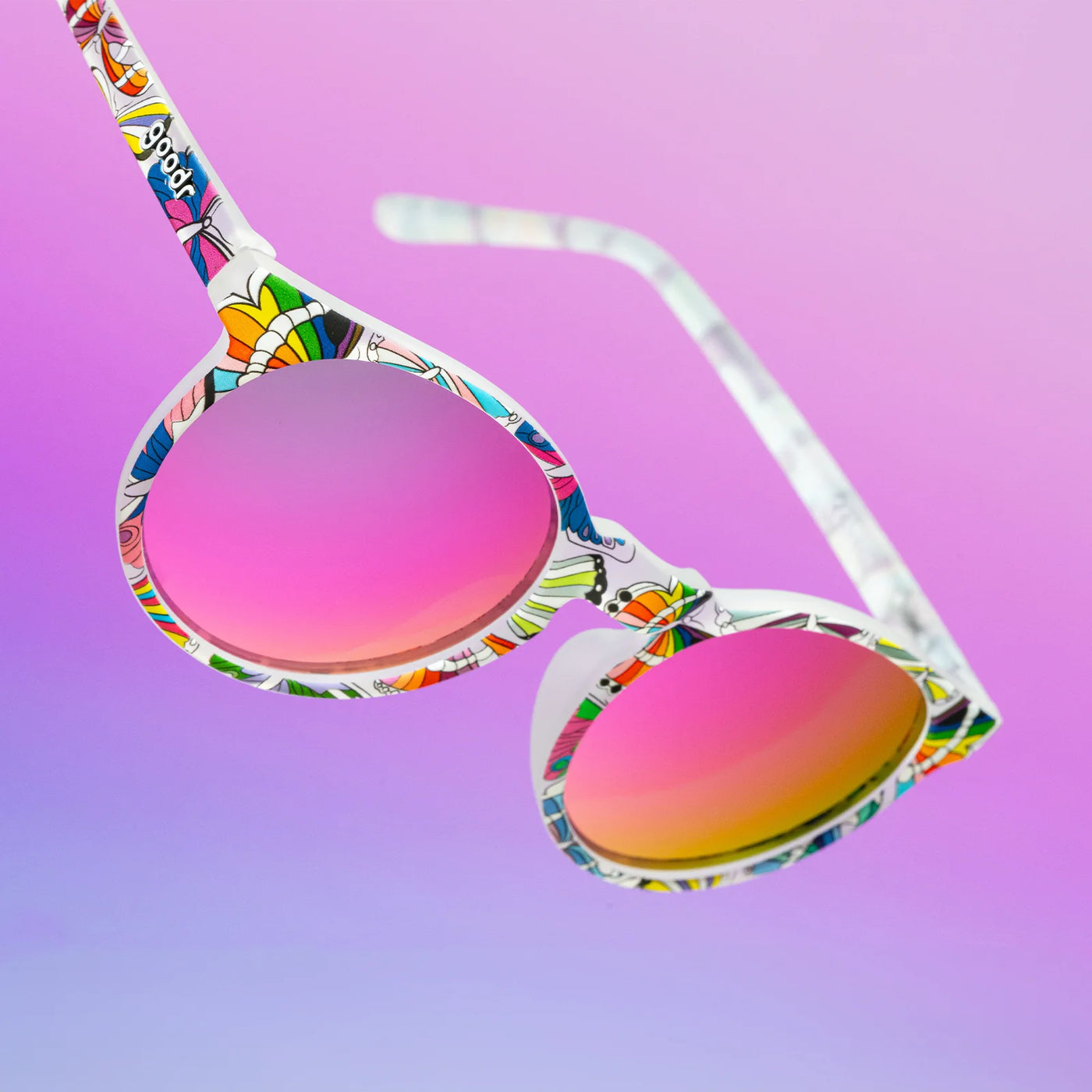 goodr CircleG Running Sunglasses - A Unicorn's Calamity