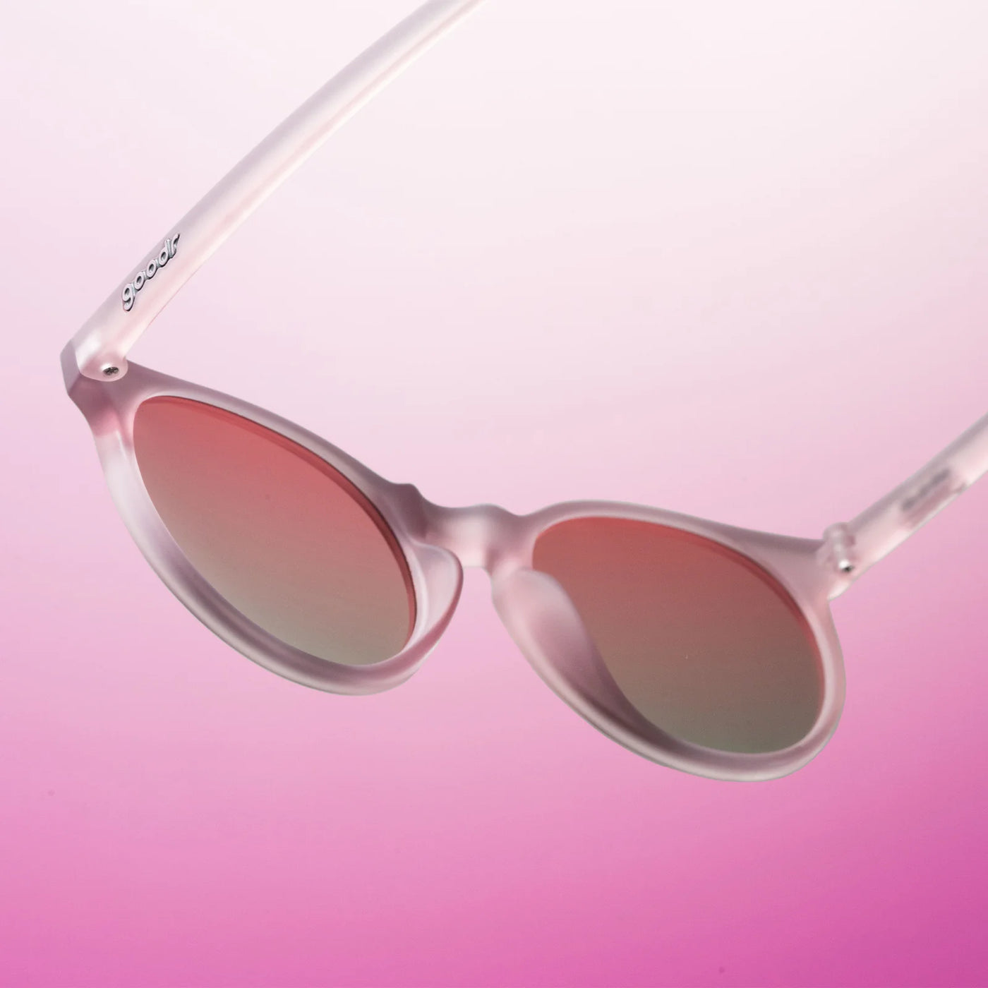 goodr CircleG Running Sunglasses - Mauve Mood Board