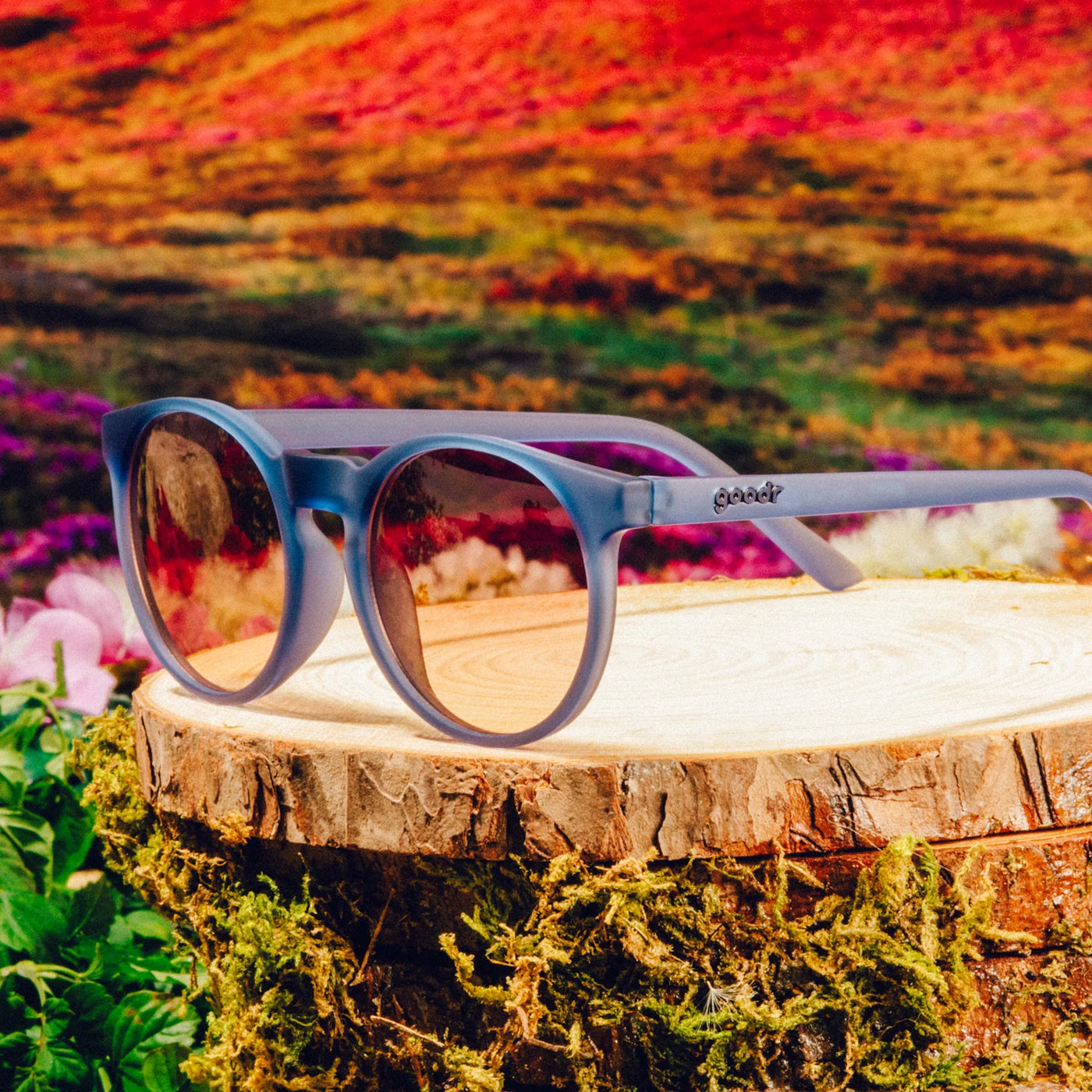 goodr CircleG Running Sunglasses - Stares into the Abyss