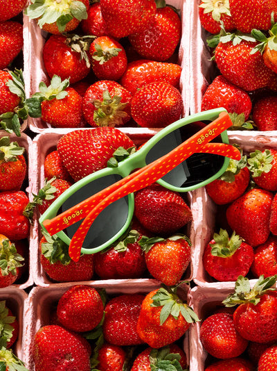 goodr OG Running Sunglasses - Strawberries Are My Jam