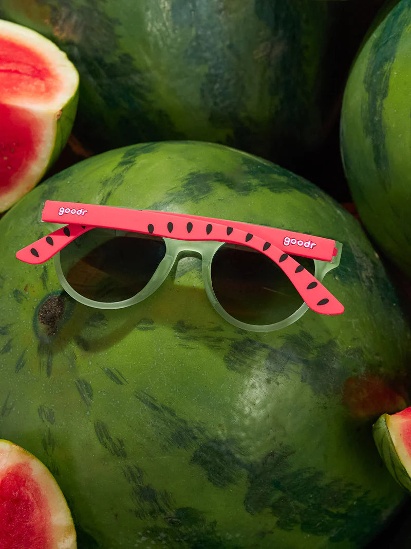 Goodr Running Sunglasses Watermelon Wasted – =PR= Run Walk