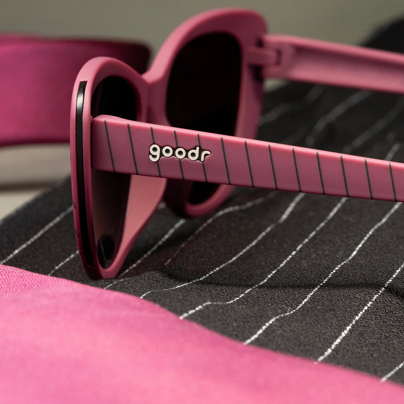 goodr Glam G Running Sunglasses - Cherry Cordial to Meet You