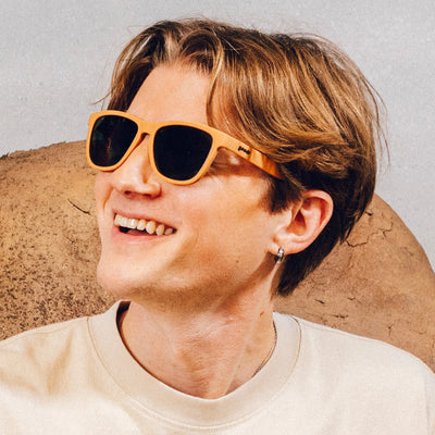 goodr OG Running Sunglasses - Chocolatiers Caramel Hot Tub