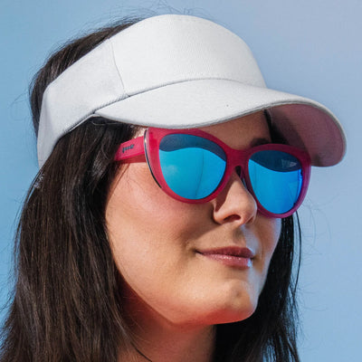 goodr Glam G Running Sunglasses - Flamingo Couture