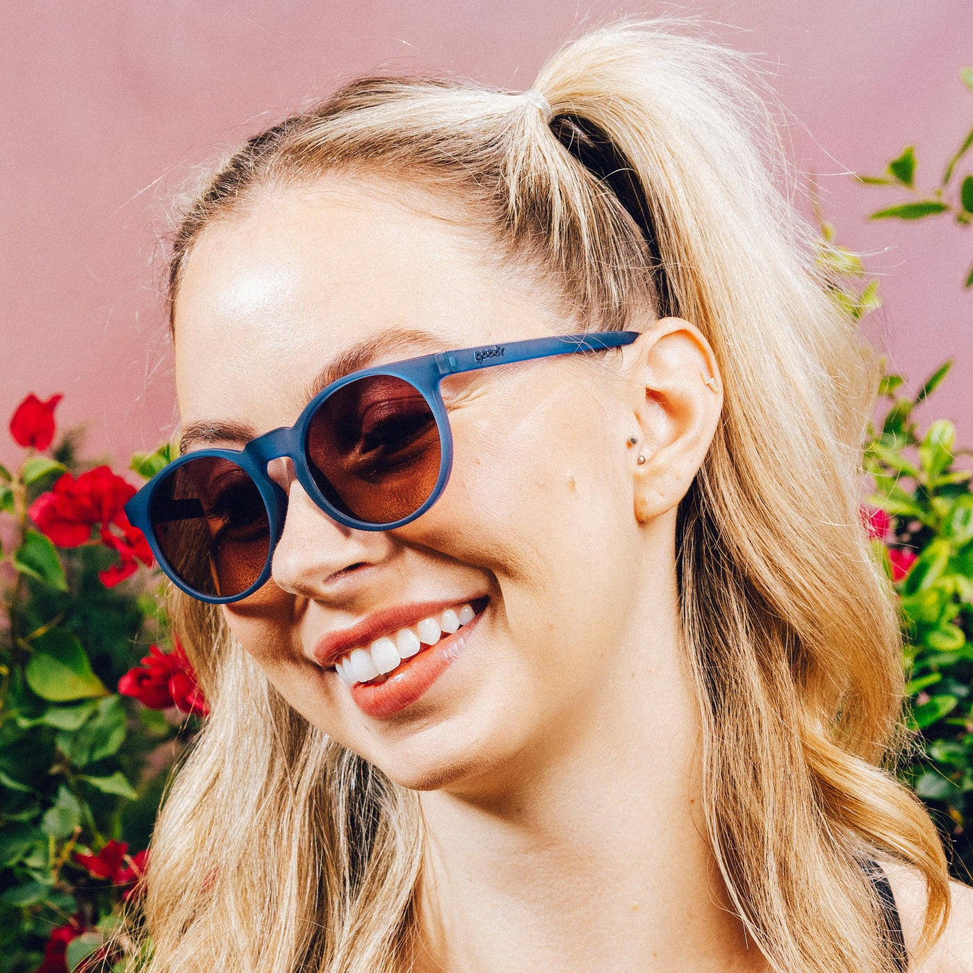 goodr CircleG Running Sunglasses - Stares into the Abyss