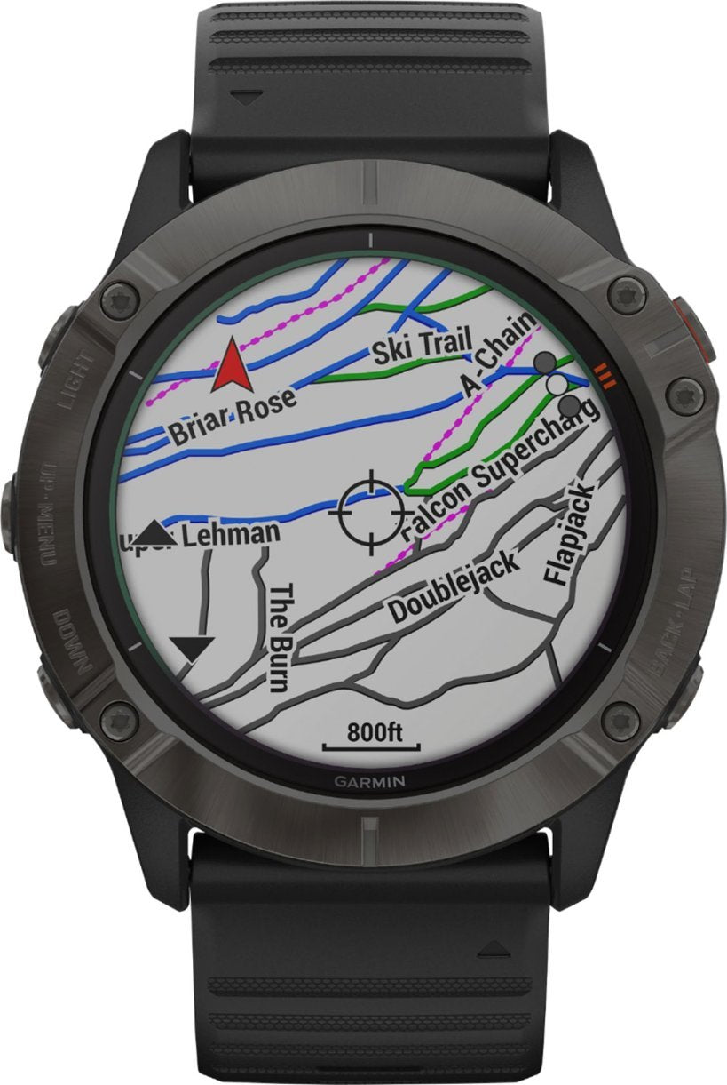 Garmin Fenix 6X Pro Solar - 010-02157-20 – =PR= Run & Walk