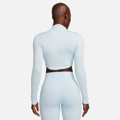 Women's Nike OneLuxe Long Sleeve Crop - FB5276-423