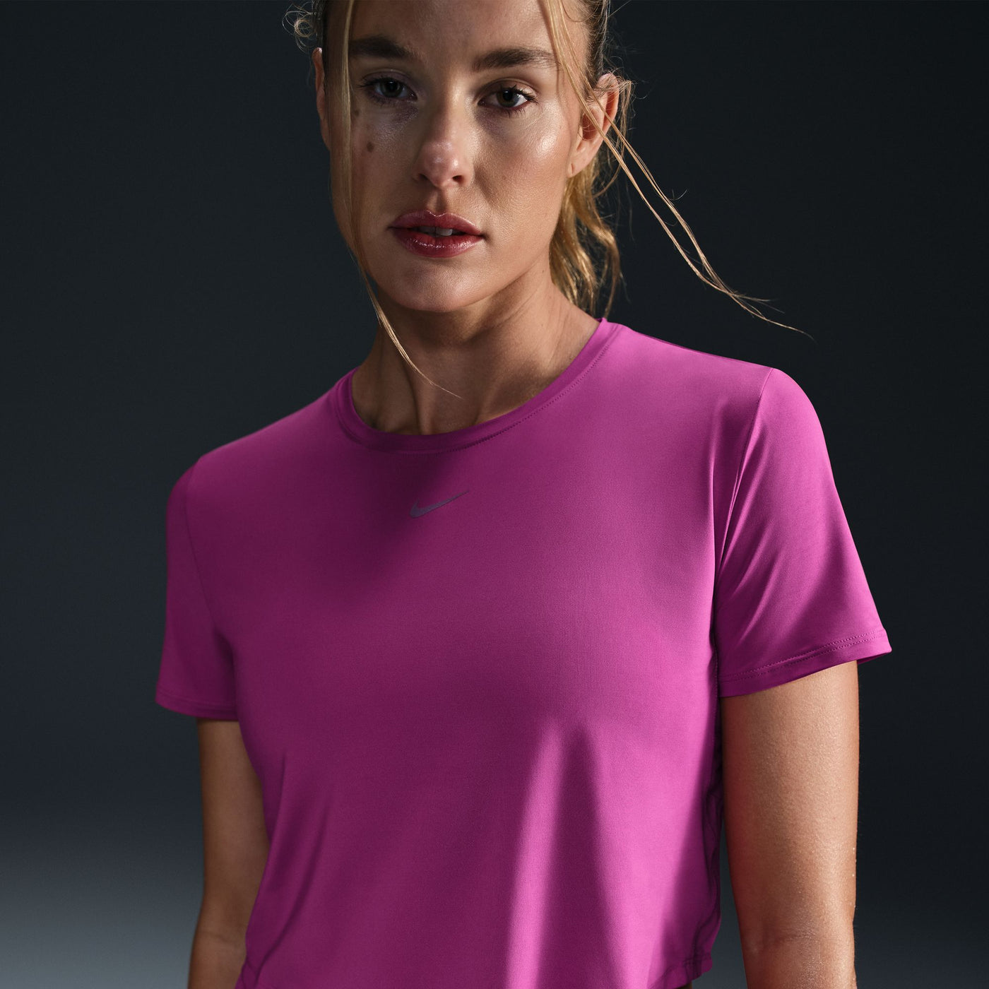 Women's Nike One Classic Crop Short Sleeve - FN2824-518