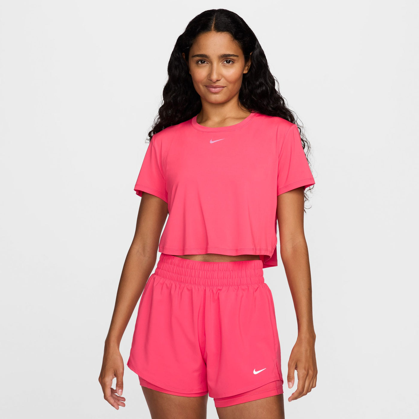 Women's Nike One Classic Crop Short Sleeve - FN2824-629