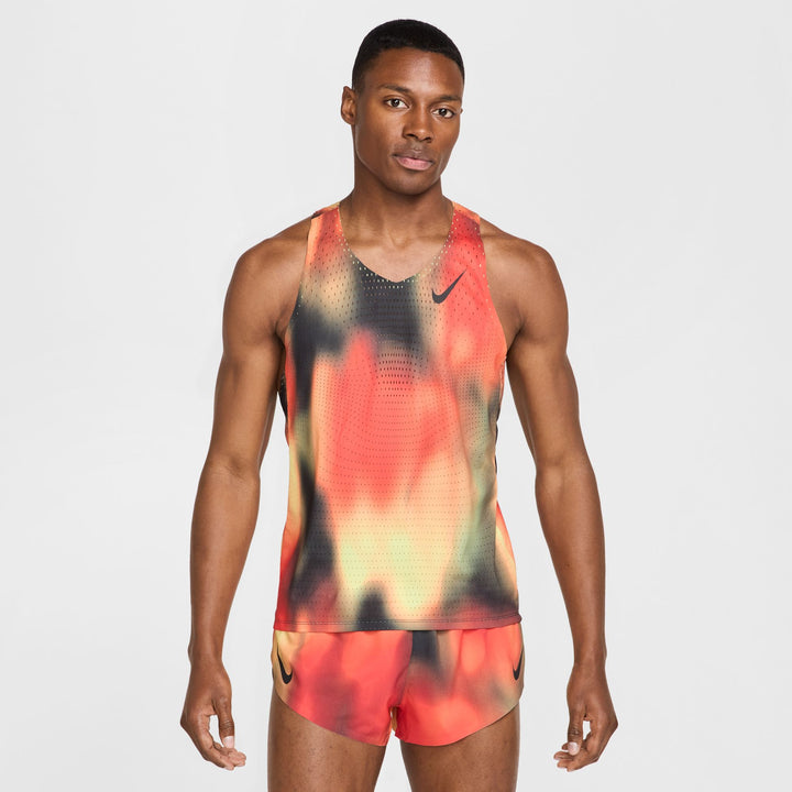 Men's Nike Aeroswift Dri-FIT ADV Running Singlet -Black
