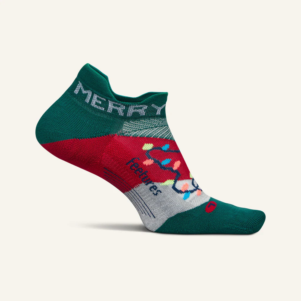 Feetures Elite Light Cushion Socks - Merry & Bright - FEET-E5079813