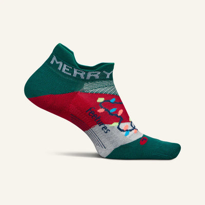 Feetures Elite Light Cushion Socks - Merry & Bright - FEET-E5079813