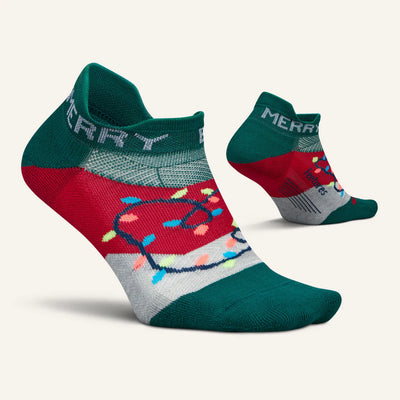 Feetures Elite Light Cushion Socks - Merry & Bright - FEET-E5079813