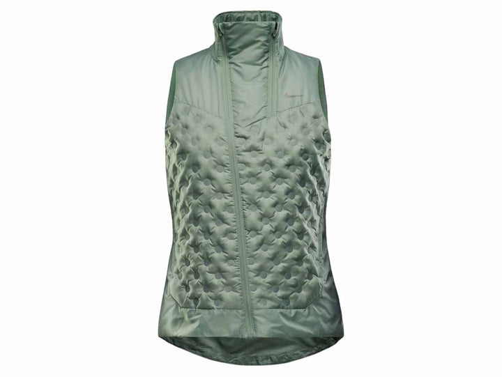 入手困難モデル 新品 NIKE AEROLOFT CITY VEST Nike WOMEN'S Aeroloft Running Vest Black Reflective White