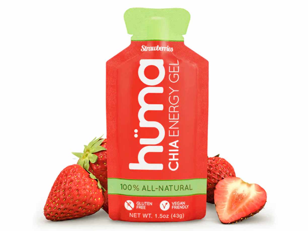 Hüma Chia Energy Gel Strawberry - HUMA-STRW