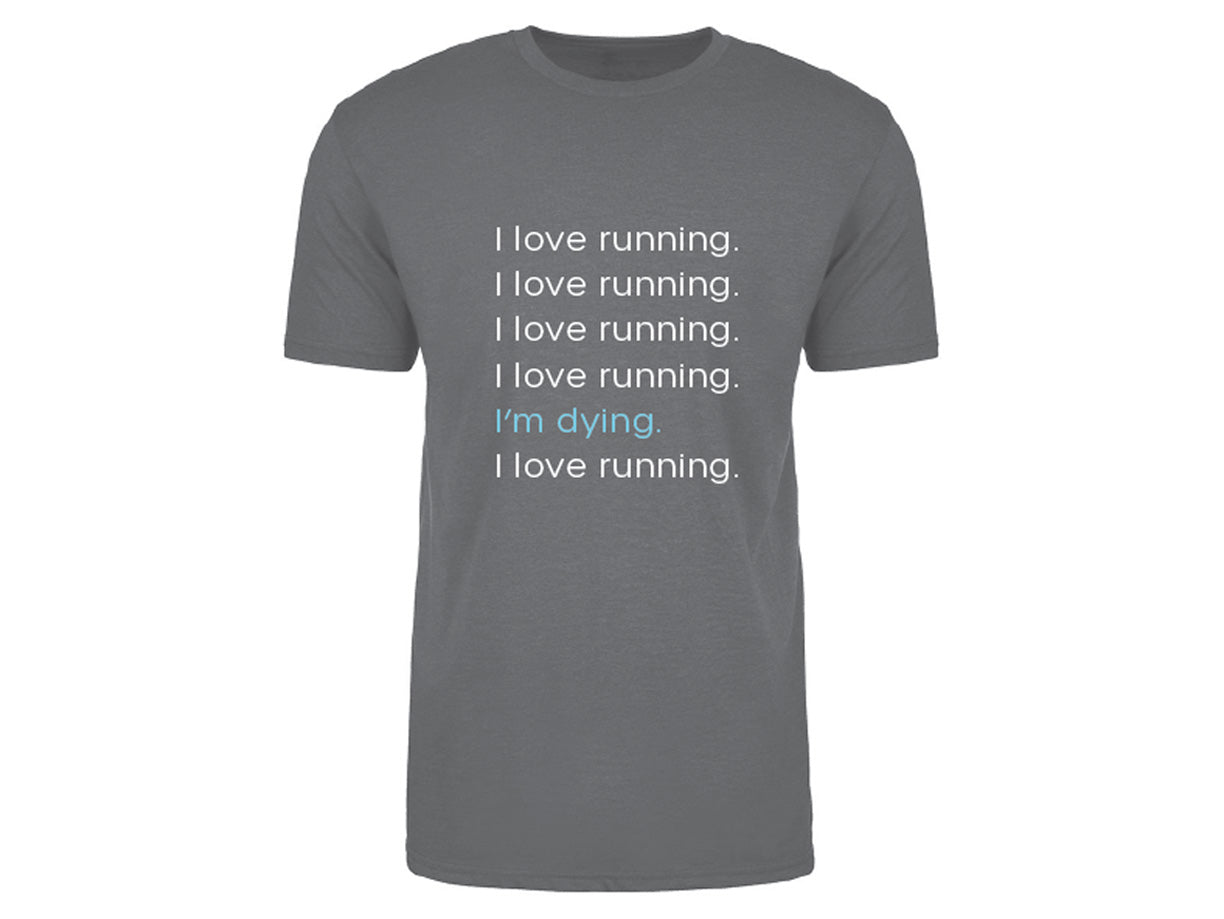 Unisex I Love Running Graphic Tee - NEXT-ILOVERUNNING