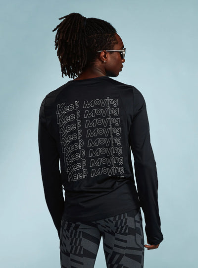 Men's Janji Run All Day Long Sleeve - MT21B-MMR
