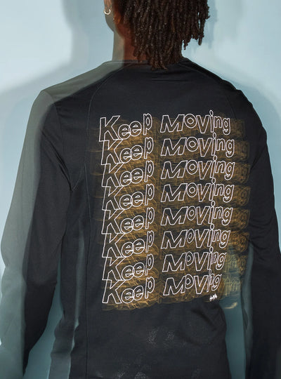 Men's Janji Run All Day Long Sleeve - MT21B-MMR