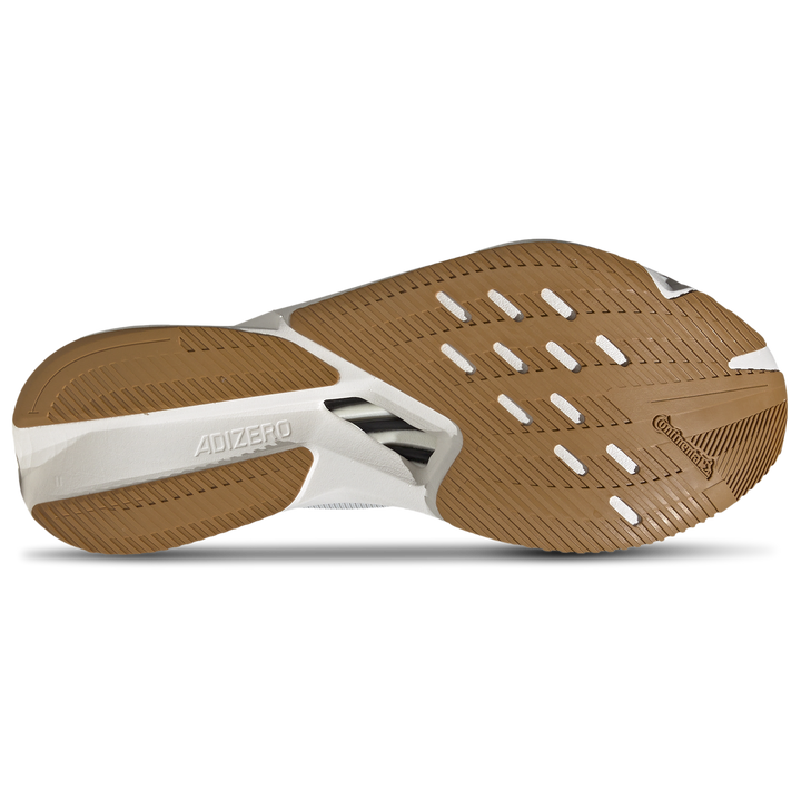 ユニゾン Adidas Mens Adizero Boston 12 JI4476 White Running Shoes